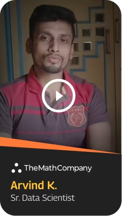 Arvind K. video testimonial